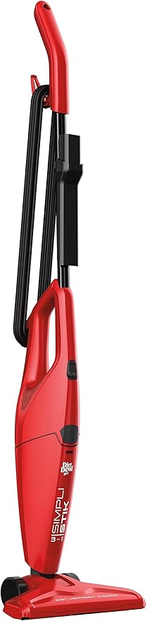 Dirt Devil SD20000RED Simpli-Stik Lightweight Corded Bagless Stick Vacuum Red