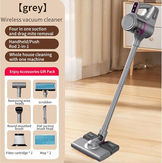 High Efficiency Filter Vacuum Capturing 99.9 Percent Antigens Four Thousand Hypersensitivity Sufferers Mobile and Rechargeable Household Vacuum
