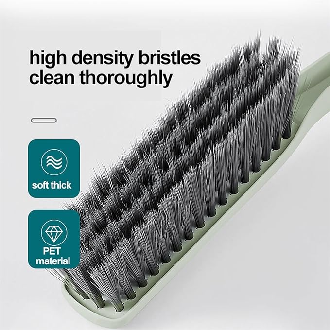 Hand Broom The Handle can be Suspended for Easy Storage Drafting Brush Suitable for Sofa Pet Hair Cleaning Bench Brush Household Items(Pink)