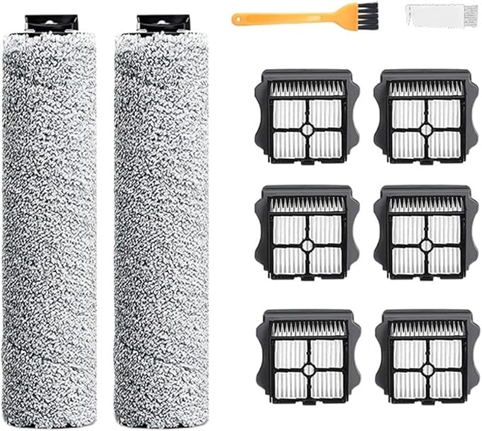 Compatible with TINECO Floor One S3 / IFloor 3 Roller Brush Hepa Filte Accessories Cordless Wet Dry Floor Washer Handheld Vacuum Spare Part (Color : 5PCS-01)