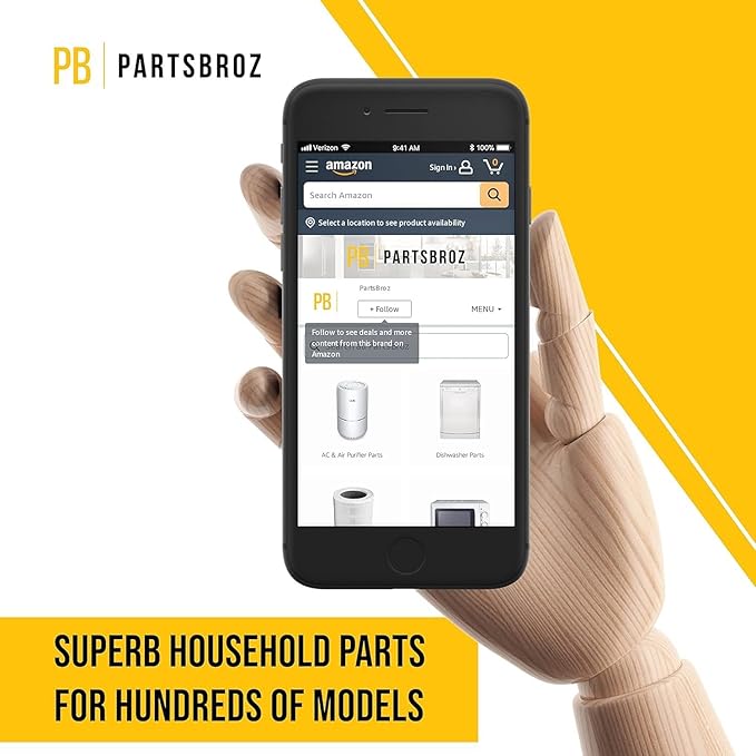 PartsBroz 13030RP Compactor Bag Carrier With Handles - Compatible With Whirlpool KitchenAid Kenmore Jenn-Air Trash Compactor - Replaces AP4330488 13030 1401995 14210611 4163435 PS1782408 675305 675395