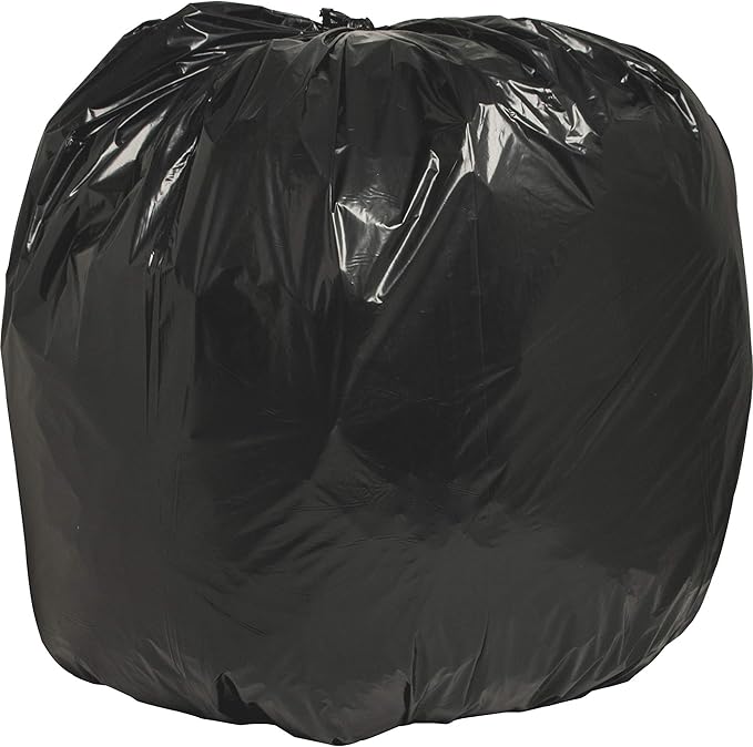 Black Low-Density Recycled Can Liners
