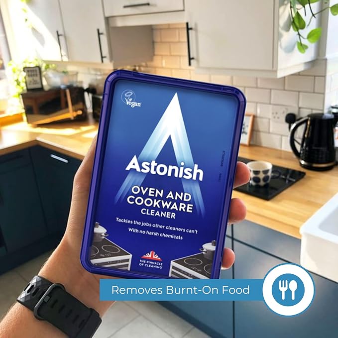 Astonish All In 1 Dishwasher Tabs 42ct + Oven &amp Cookware Cleaning Paste150g