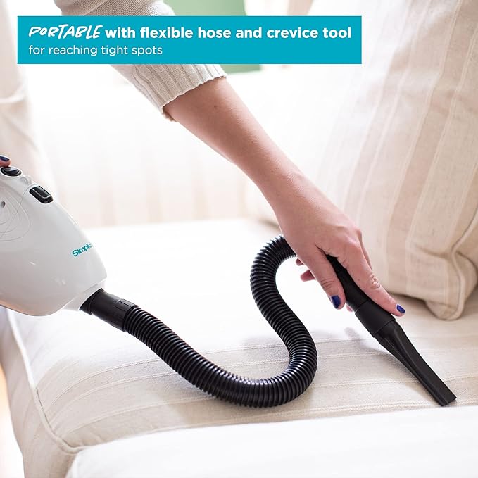 Simplicity Vacuums Flash Mini Handheld Vacuum with Attachments Powerful Corded Hand Vacuum for Craft and Sewing Projects Small Vacuum for Car Detailing F1