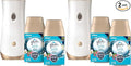 Glade Automatic Spray Refill and Holder Kit Air Freshener for Home and Bathroom Aqua Waves 6.2 Oz 2 Count (Pack of 2)