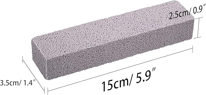 Chinco 48 Packs Pumice Stick for Cheaning Pumice Scouring Stone Pad Removing Stain Grime Without Leaving Scratches for Kitchen Oven Stove Home Bathroom Toilet Pool House Cleaning Supplies
