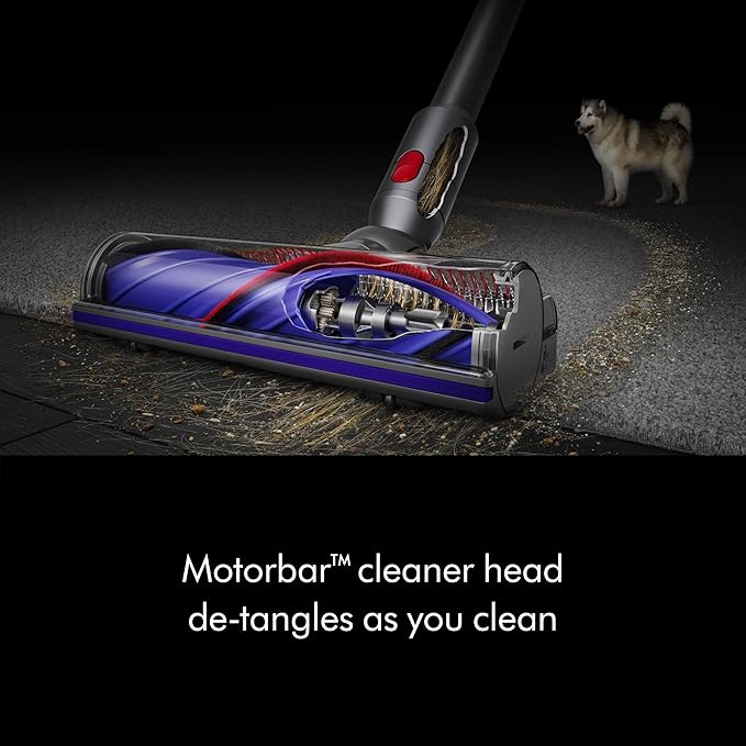 Dyson V7 Animal Cordless Stick Vacuum Cleaner Iron (Renewed)