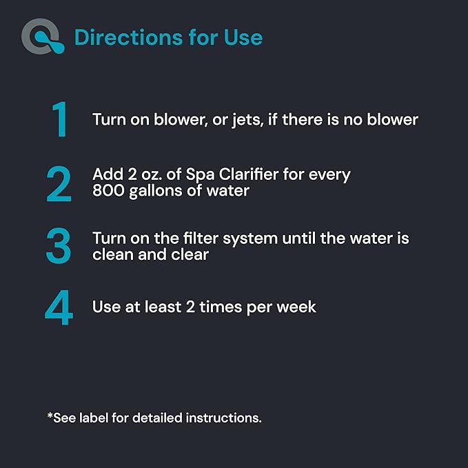 MAV AquaDoc Spa Clarifier &amp Hot Tub Clarifier for Fast Acting Cloudy Water Treatment The Spa Clarifier Hot Tub Owners Love Use Our Hot Tub Water Clarifier to Keep Your Spa Clear &amp Balanced -
