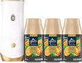 Glade Automatic Spray Starter Kit Bourbon &amp Citrus Scent 1 Holder + 3 Refills (6.2 oz Each) Adjustable Freshness