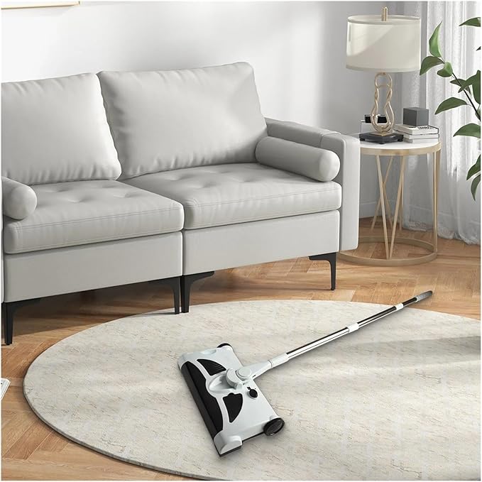 2-in-1 Electric Vacuum Cleaner And Mop Home Handheld Sweeper Ideal For Carpets And Hard Floors