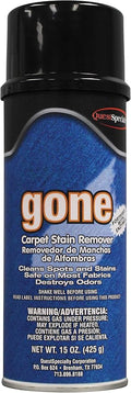 Quest Specialty 246001 Gone Carpet Stain Remover 15 oz Aerosol