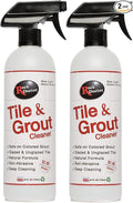 Rock Doctor Tile and Grout 24oz.Rock Doctor Natural Tile and Grout Cleaner Remove Stains Dirt Oil and Soap Scum Heavy Duty Non-Abrasive Tile Cleaner Natural Formula Pack of 2 2/pack