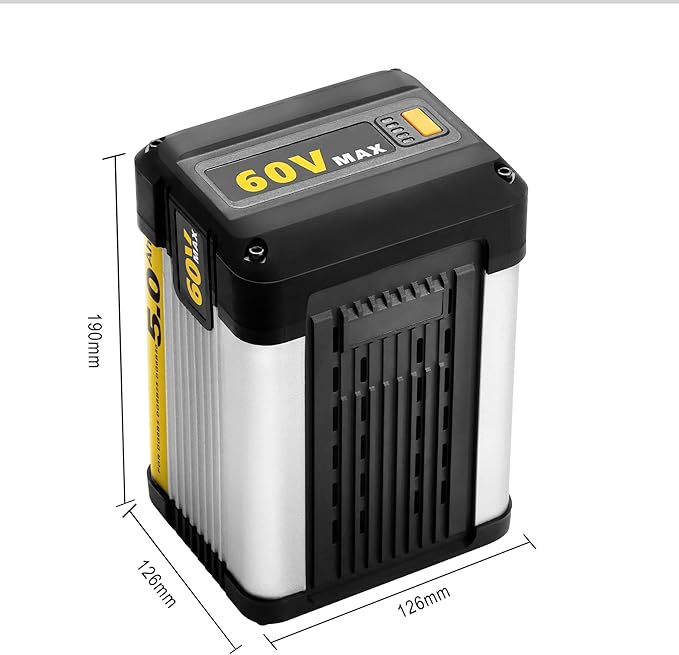 5Ah 60V Li-ion Replacement Battery for Worx for CAT for Caterpillar DG6B5 DG6B25 DG6B50 DG651 DG670 DG210 DG620 DG630