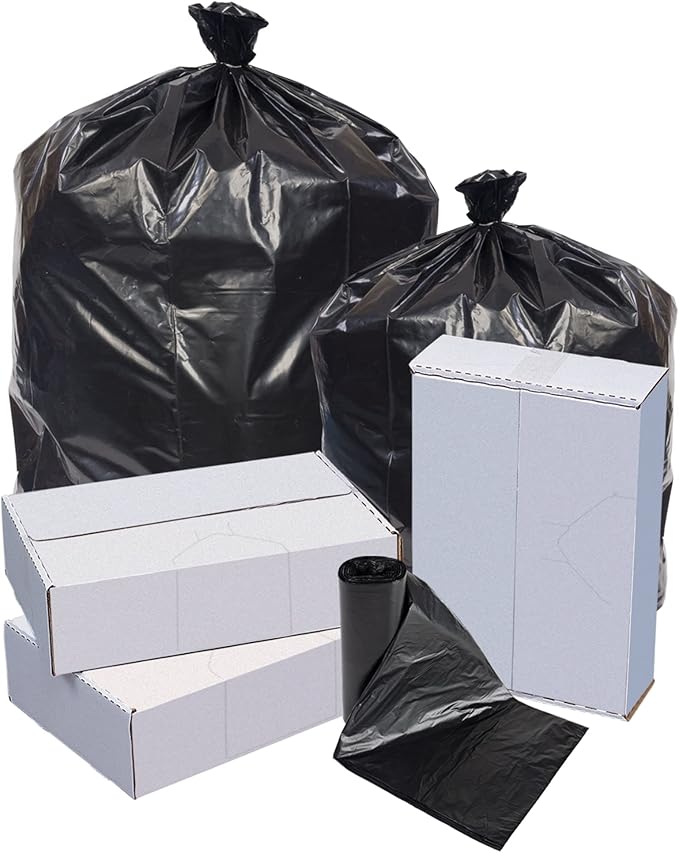 Highmark™ Linear Low Density Can Liners 0.35-mil 12 - 16 Gallons 24 x 32 Black Box Of 1000