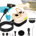 Handheld Steam Cleaner for Home and Kitchen – 1500W Fast-Heat Portable Steamer with 6 Steam Levels 1200ML Tank &amp 11-Piece Accessory Kit