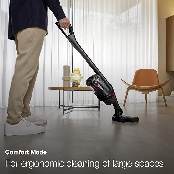 Miele Triflex HX1 Plus Cordless Stick Vacuum Cleaner 60 min runtime Obsidian Black / Red