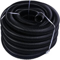 General Vacuum Cleaner Hose Inner 40mm Outer 48mm Bellows Straws Industrial Thread Hose Durable Vacuum Cleaner Part Soft Pipe(Black-2m (40mm))