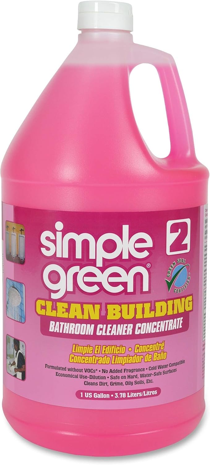 Sunshine Makers 11101CT Clean Building Bathroom Cleaner Concentrate Unscented 1gal Bottle