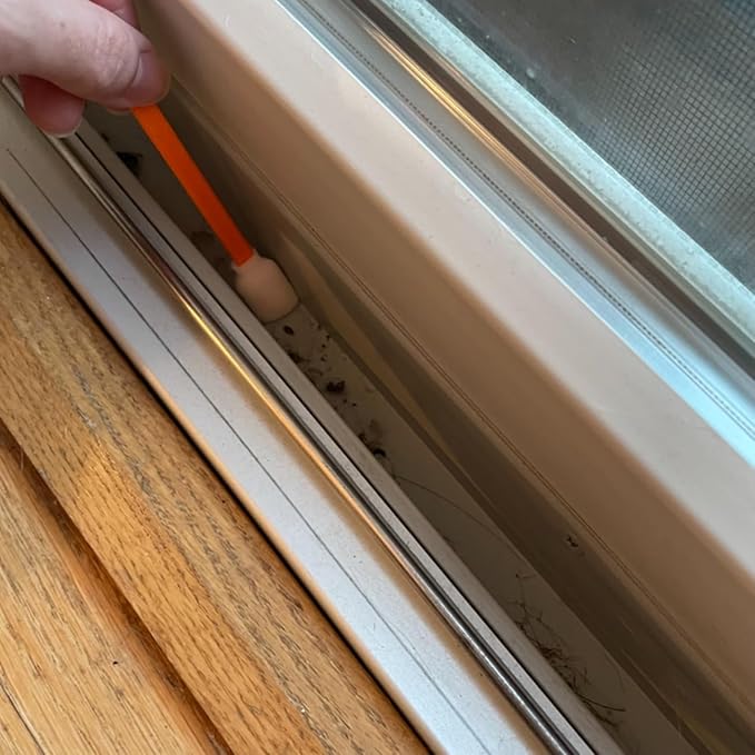 Disposable Crevice Cleaning Brushes Multi-Purpose Narrow Gap Scrub Cleaner for Toilet Corner Window Track Door Groove Car AC Vent &amp Small Spaces Household Cleaning Tools （200PCS）