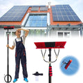 3.6m - 6m Washing Kit: Water-fed Brush Soap Dispenser Window Cleaning Pole Water Fed Telescopic Brush Window Cleaner Equipment55cm Brush Head6M