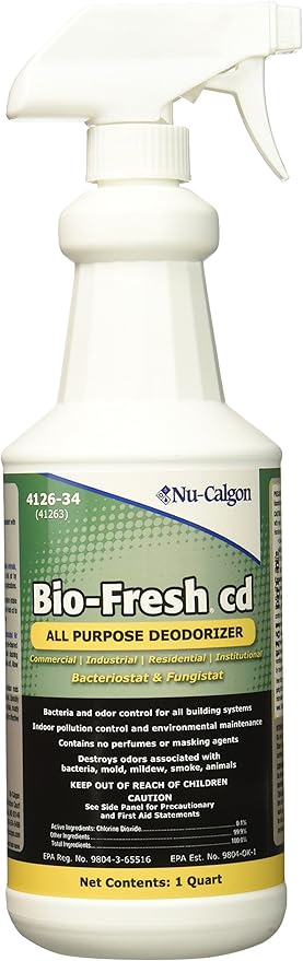 Nu Calgon 4126-34 Bio Fresh Coil Cleaner 1 Quart