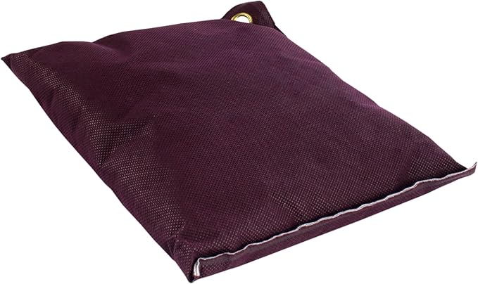BambooMN Activated Bamboo Charcoal Air Purifier - 500g Burgundy - 5 Bags