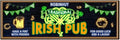 THUYPT Personalized Irish Bar Mat St Patrick's Day Decorations Kitchen Counter Irish Bar Dish Drying Mat Patrick's Lucky Shamrock Quick Drying Spill Mats (08)