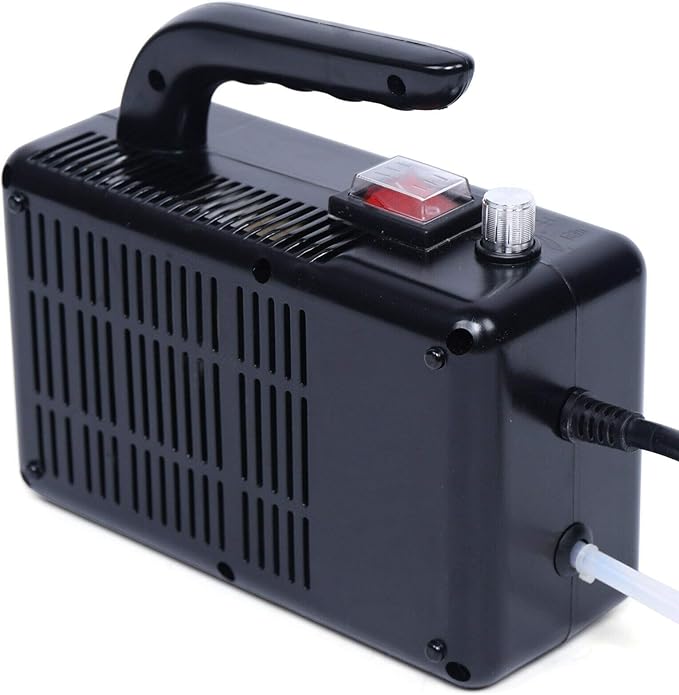 TFCFL High Pressure Steam Cleaner 110V 1600W Handheld Pressurized Steam Cleaner Portable Mobile Cleaning Machine for Home Car Furniture (Black)