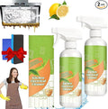 Fly Cleanse Natural Formula to Household Appliances Fly Cleanse Kitchen Cleaner Spray Electrolyzed Ion Kitchen Cleaner Spray Multi-Purpose Cleaning Spray for Stove Oven Grease Stains Remover (2PCS)