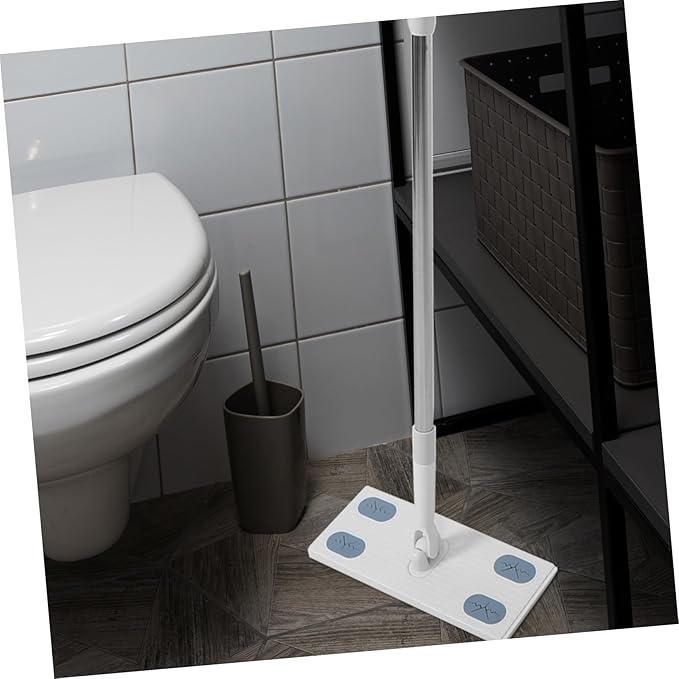 Detachable Dust Mop with Face Towel Refill No Washing Needed Floor Cleaning Mop for Hardwood Laminate Ceramic Tile Cork Surfaces Scratch Cleaning Tool