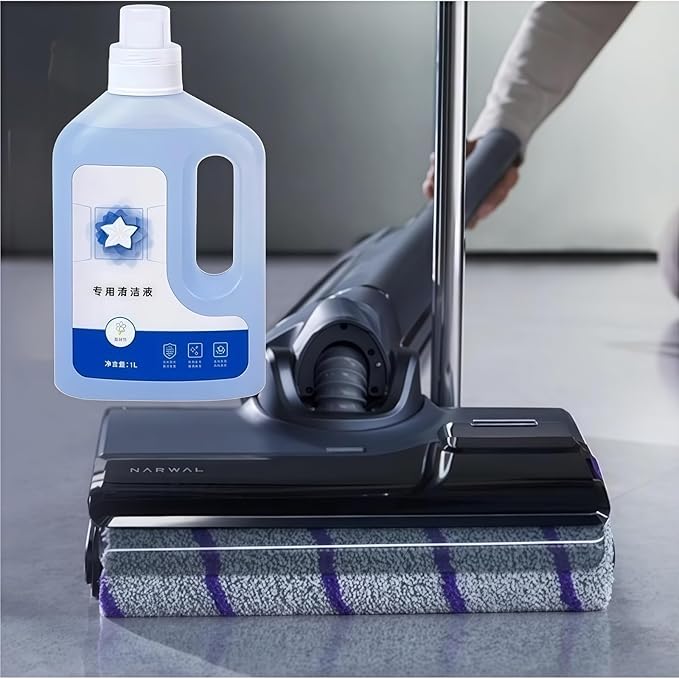 Vacuum Cleaner With Special Window Glass Cleaning Solution. Compatible with Ecovacs Winbot. All Series 1000ml