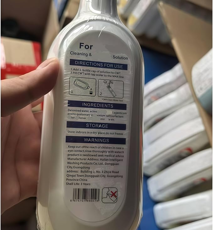1-5 Bottles Of 500ml Floor Cleaner. Compatible With Tineco. FLOOR ONE S3 S5 Pro2 COMBO And S7Pro Series Natural Lavender Scented Floor Cleaner(2pc 500ml)