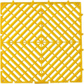 Trench Drainage GrateDrain Covers OutdoorModular Interlocking Mats Multicolor 40x40x3cm 4-20 Pcs Pack 4 Ton Capacity(Yellow20 pieces)