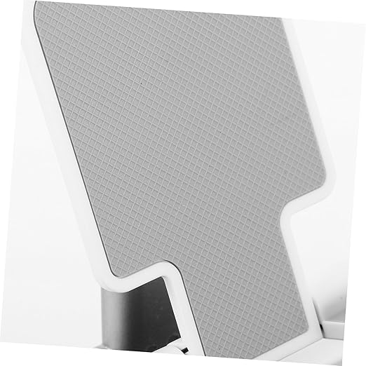TEHAUX Mini Trash Bin with Phone Holder for Desk Portable Wastebasket for Home Office Travel and Car Compact Dual Purpose Design