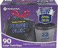 Member's Mark Power-Guard Drawstring Bags - 33 gal. - 90 Count (3 Pack)