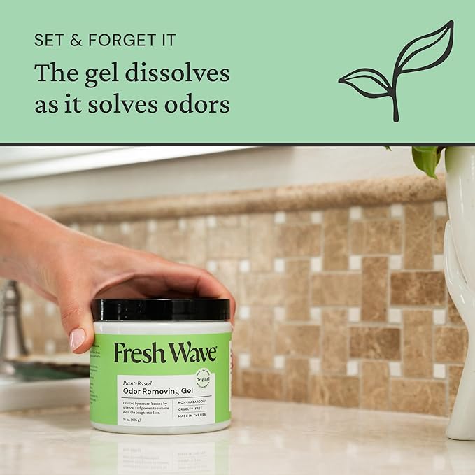 Fresh Wave Odor Removing Variety Bundle: (1) 8fl.oz Spray (1) 24 fl.oz Laundry Booster (1) 15 oz. Gel