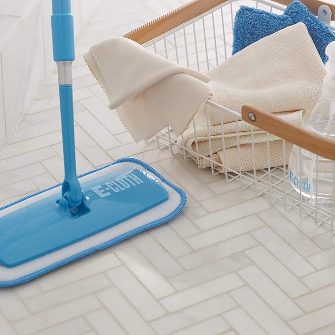 E-Cloth Mini Deep Clean Mop Premium Microfiber Mops for Floor Cleaning Great for Hardwood Laminate Tile and Stone Flooring Washable and Reusable 100 Wash Guarantee 1 Pack