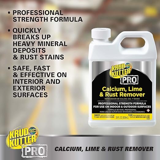 Krud Kutter Pro 352250-6PK Calcium Lime &amp Rust Remover 28 oz 6 Pack