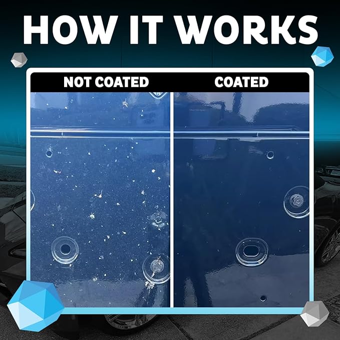 MAXLONE ™ Car Spray with Triphene® Technology Quick Spray &amp Wipe All Purpose Waterless Detailer Clean Shine Protect Paint Glass Wheels Trim Without Pre-Washing (3 20oz w 6 Micro Fiber Cloth