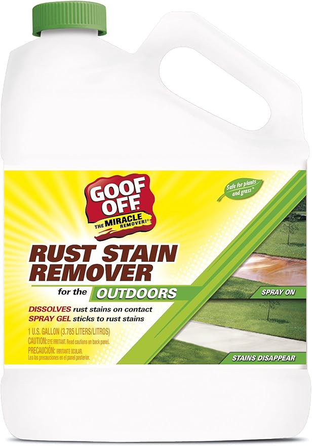 RustAid GSX00101 Goof Off Rust Stain Remover 1 Gallon