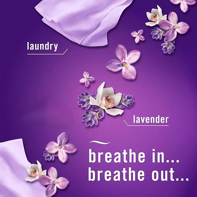 Febrez.e Plug Scent Booster Starter Kit (1) Booster and (1) 0.87 fl oz Refill (Lavender &amp Vanilla Bean)