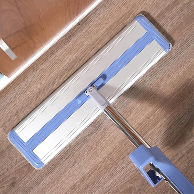 Board Hand Wash Free Flat Mop Aluminium Floor Cloth Lazy
