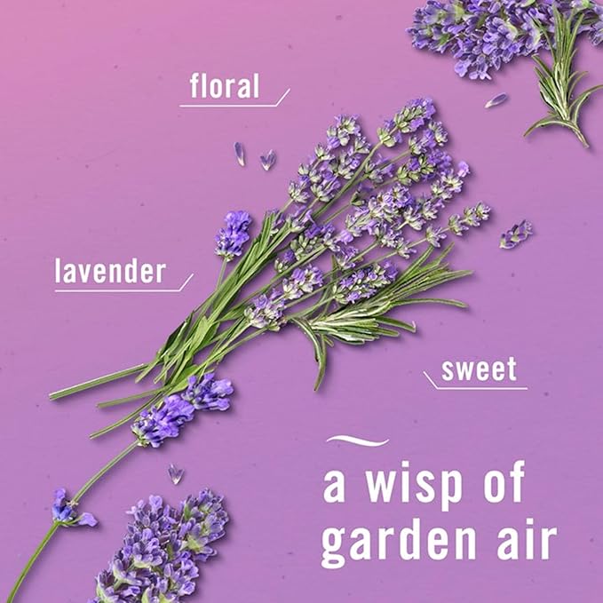 Feb-reze Plug In Refills New Spring Limited Edition Plug In for Odor-Fighting Fade Defy PLUG Air Freshener (2) Count of 0.87 fl oz Refills (Twilight Lavender)