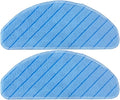 Washable Mop Cloth Pads Compatible for Ecovacs Deebot Ozmo T8 Max T9 Max T9 N8 N9 Robot Vacuum Cleaner Rags(2pcs)