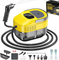 2026 New 3 Level Adjustable Pressurized Handheld Steam Cleaner for Home 10s Heat-Up Handheld Steamer for Cleaning 1.6 Qt Tank Portable Steam Cleaner Handheld for CarGroutTileCouchFloor
