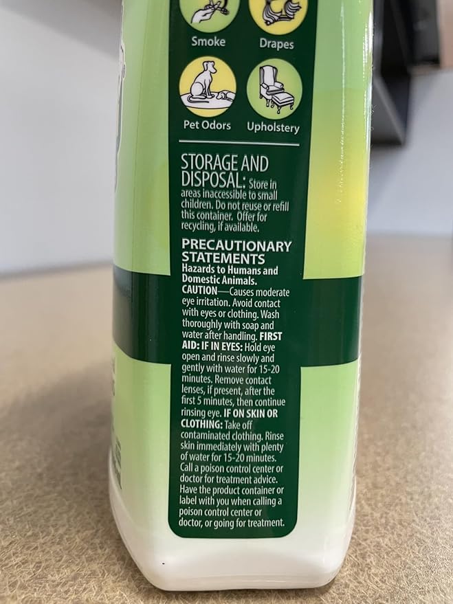 OdoBan Ready-to-Use Disinfectant and Odor Eliminator Made in the USA Original Eucalyptus Scent Set of 2 32 oz Spray and 1 Gallon Concentrate