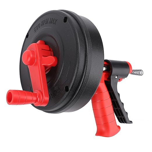Drain Snake 65 Manganese Steel Spring Versatile Drain Clog Remover for Bathtubs (5m Spring) (7.5m Spring) (10m Spring)