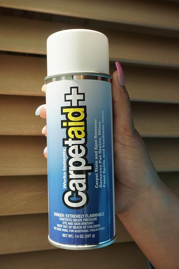 Professional Carpet Spot &amp Stain Remover – Removes Pet Stains Coffee Grease Ink &amp More – pH-Balanced Formula – 14 oz Can (3)