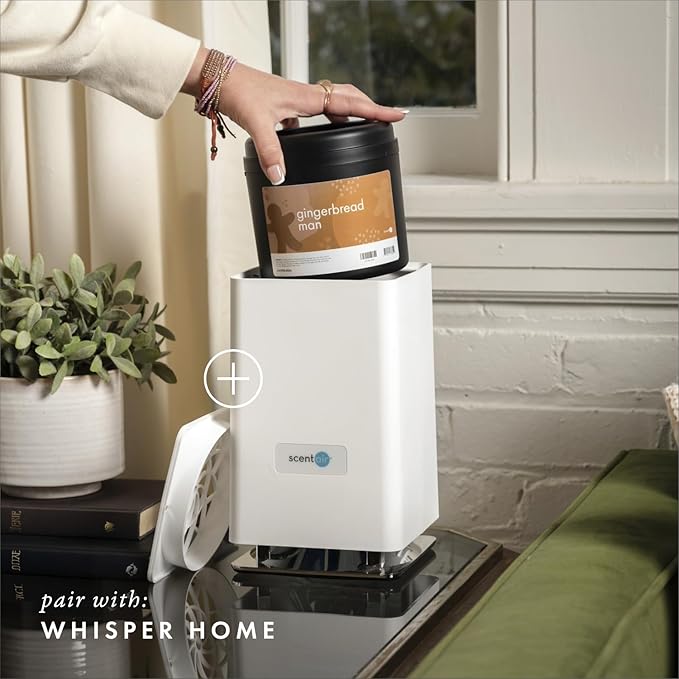 ScentAir Whisper Home Monthly Plug-in Refill Fragrance Cartridge for Home and Office Amazon Exclusive Gingerbread Man