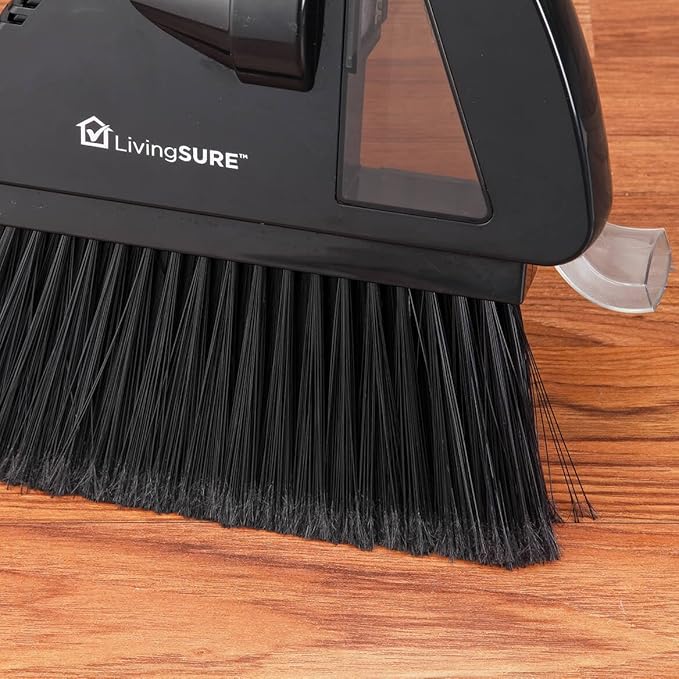 LivingSURE Cordless 2-in-1 Sweeper with Built-in Vacuum
